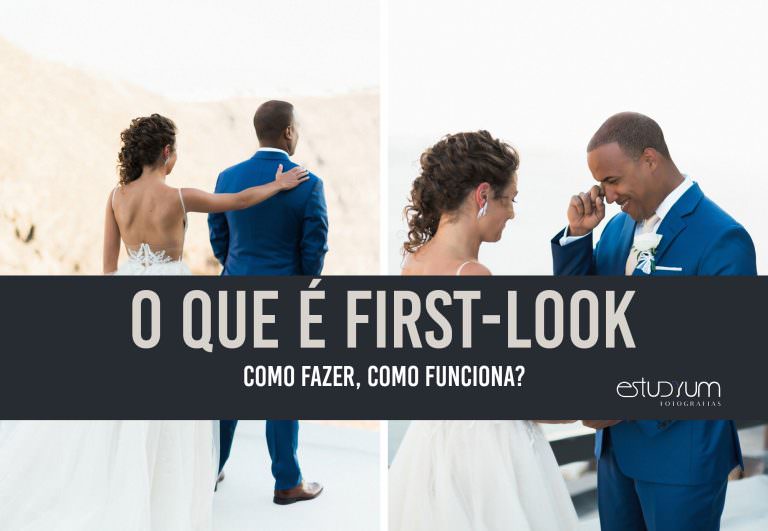 O QUE É FIRST-LOOK? 1 First Look Makes Your Special Day More Intimate 1 casamento em goiania - flavio monteiro